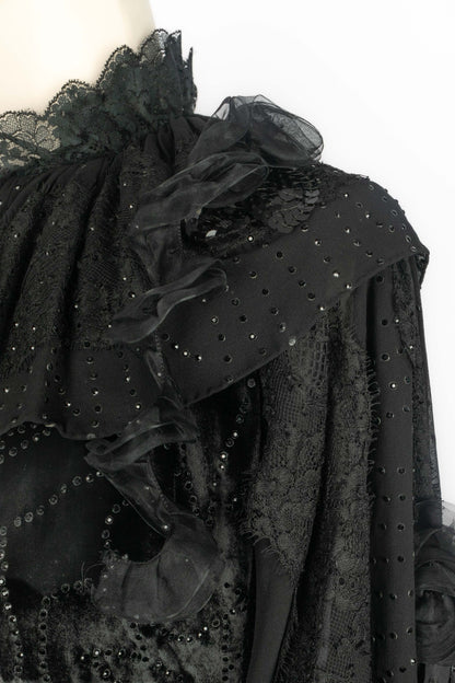 Manteau Emanuel Ungaro Haute Couture 1980