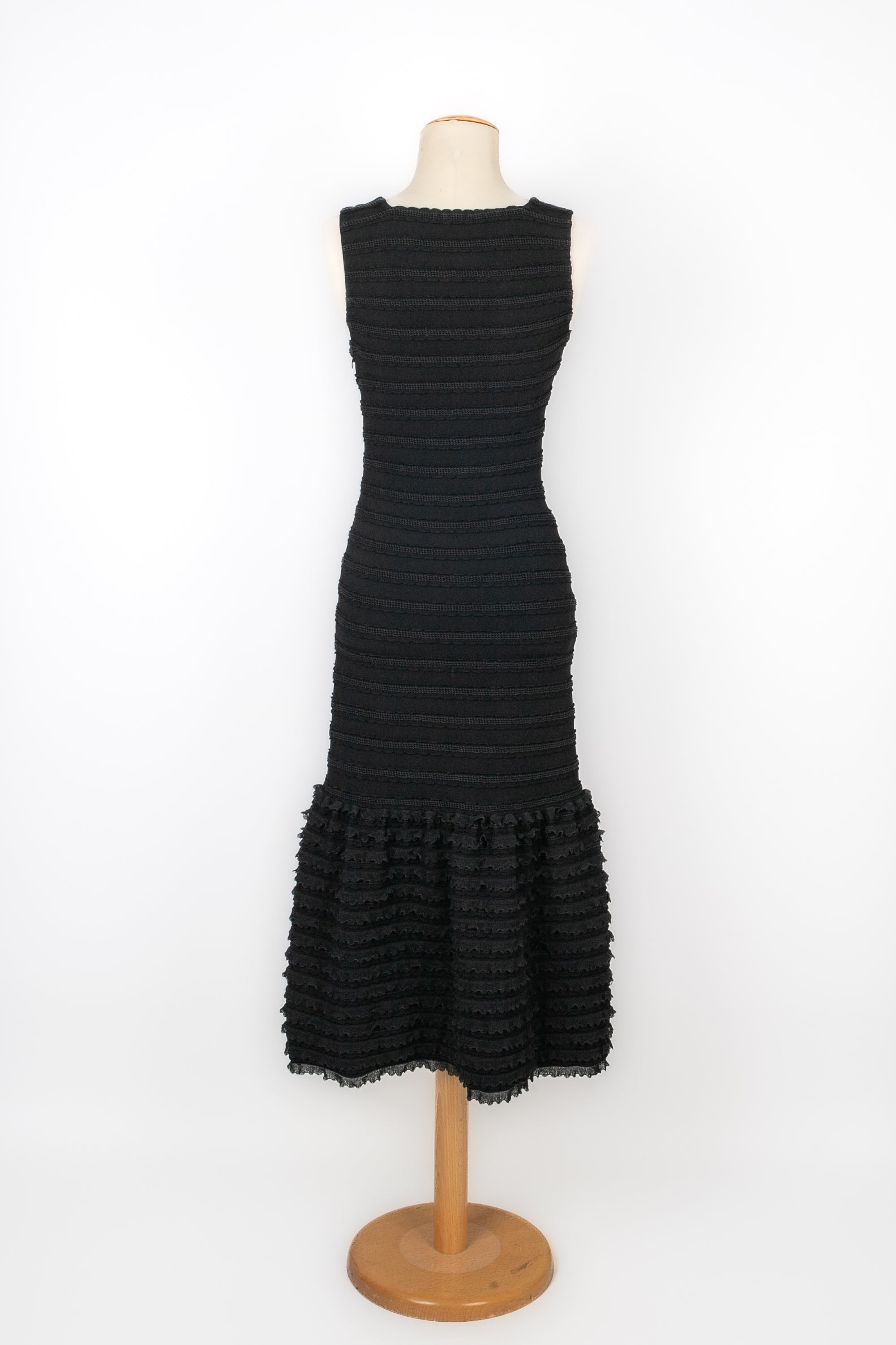 Robe en maille Alaïa 