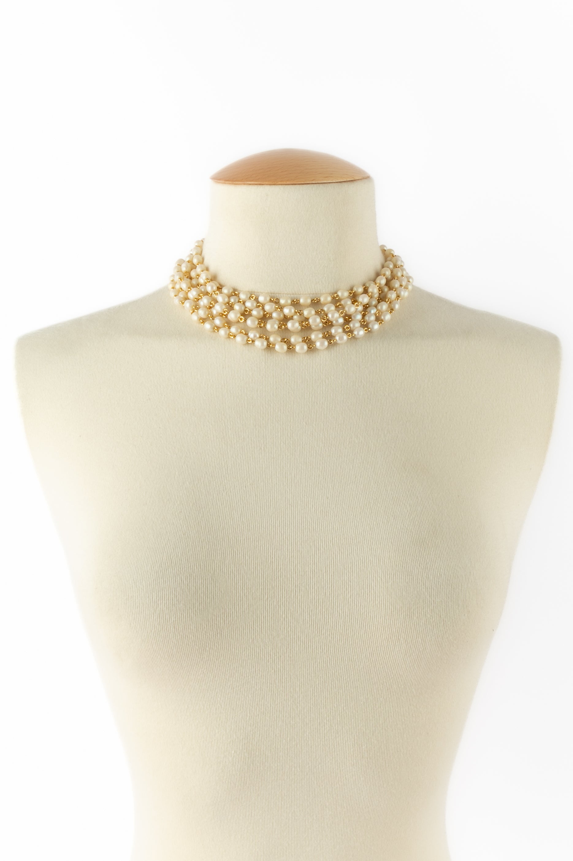 Collier de perles Karl Lagerfeld