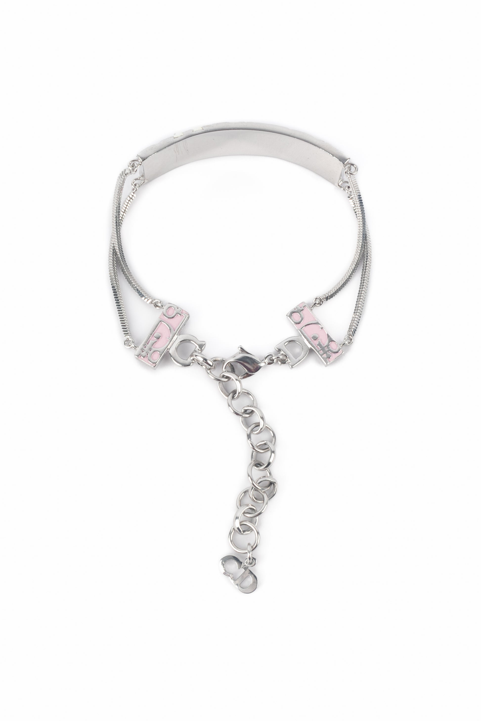 Bracelet émaillé rose Dior