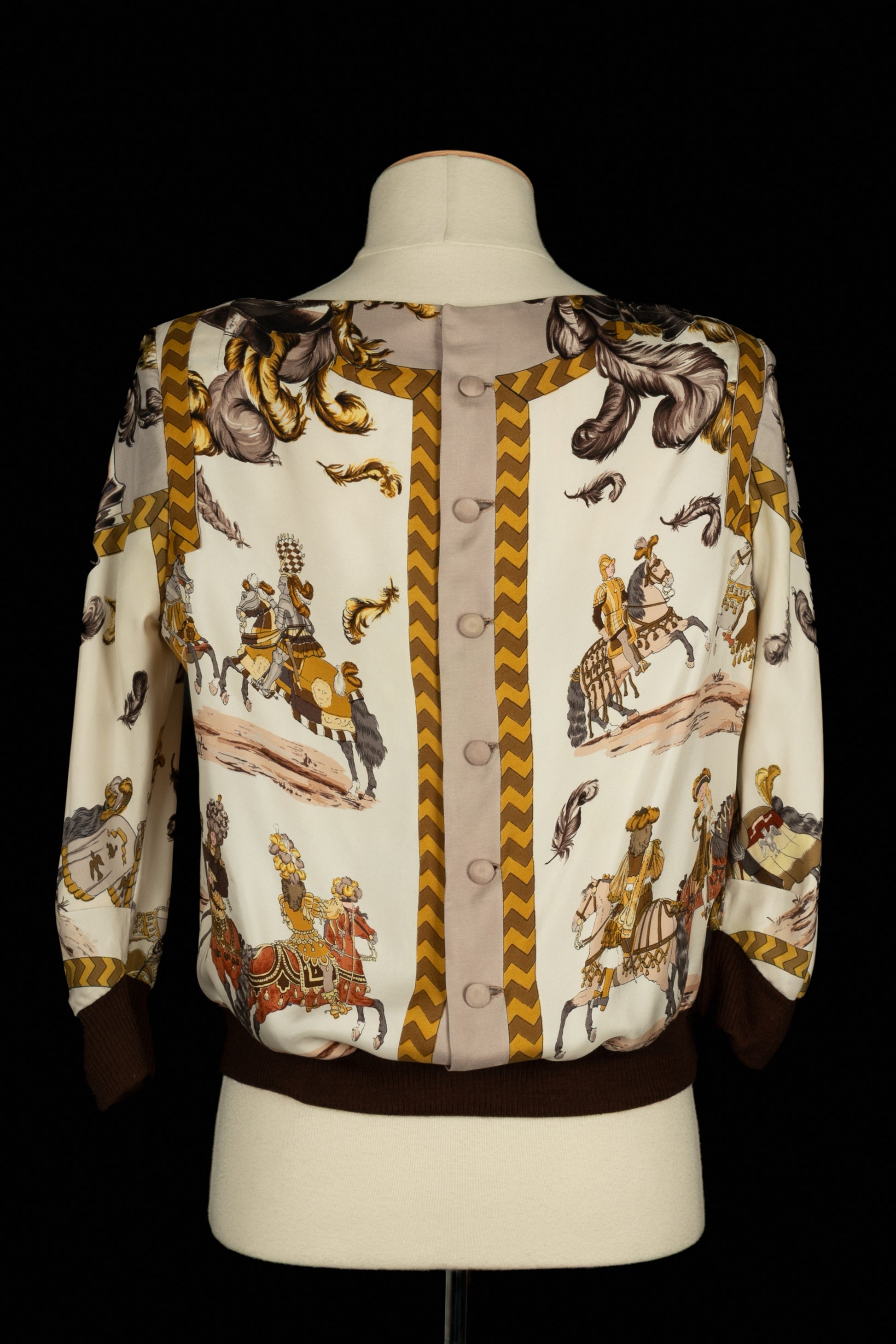 Haut "Tournois et Carrousels" Hermès 