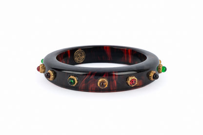 Bracelet en bakelite Chanel 1985