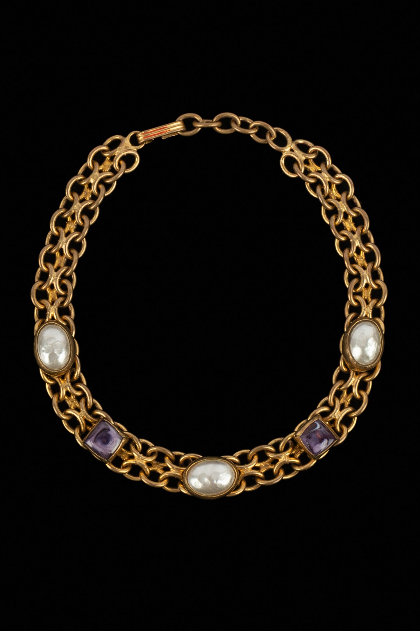 Parure Chanel X atelier Denez circa 1975