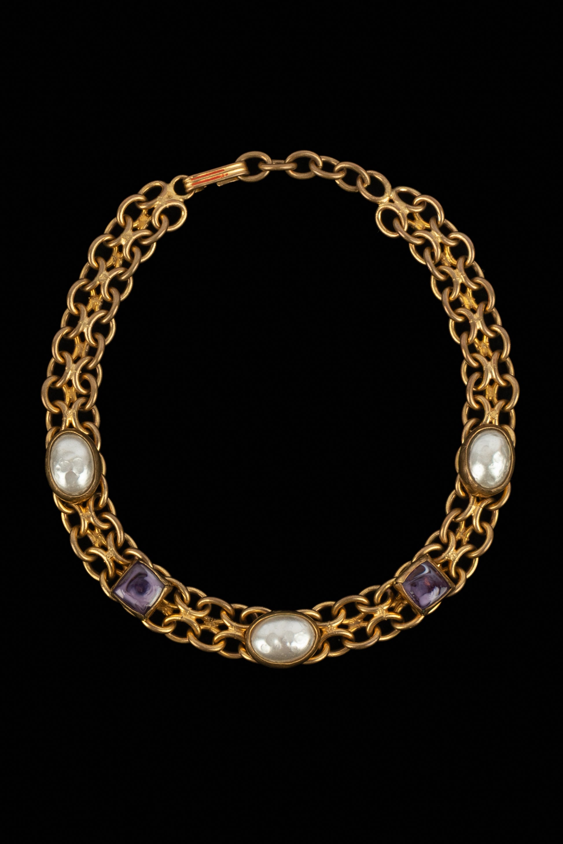 Parure Chanel X atelier Denez circa 1975