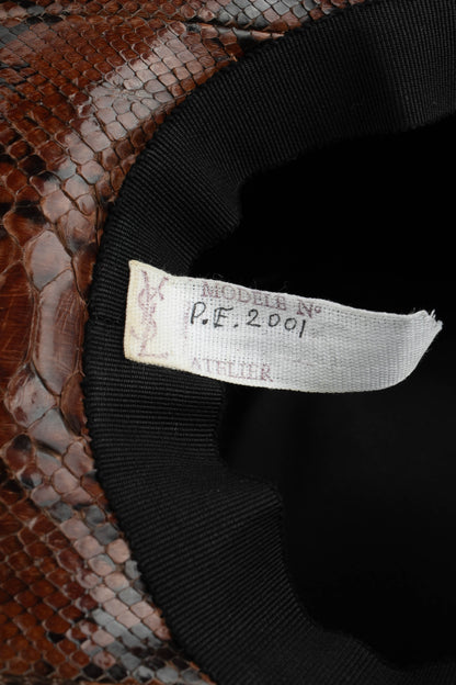 Chapeau en serpent Yves Saint Laurent Haute Couture