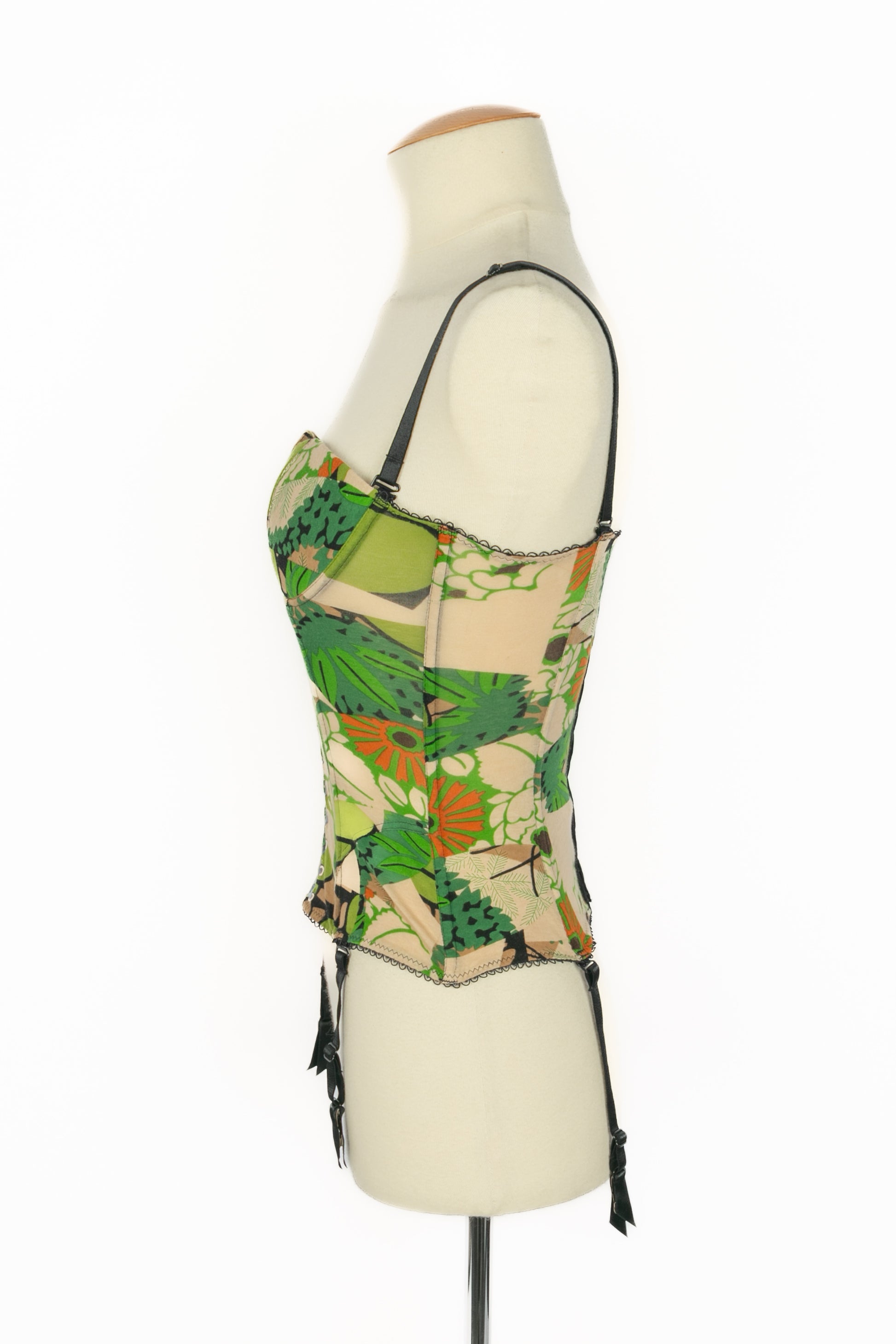 Haut bustier John Galliano