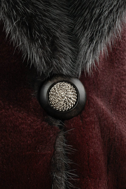 Manteau en fourrure Yves Saint Laurent