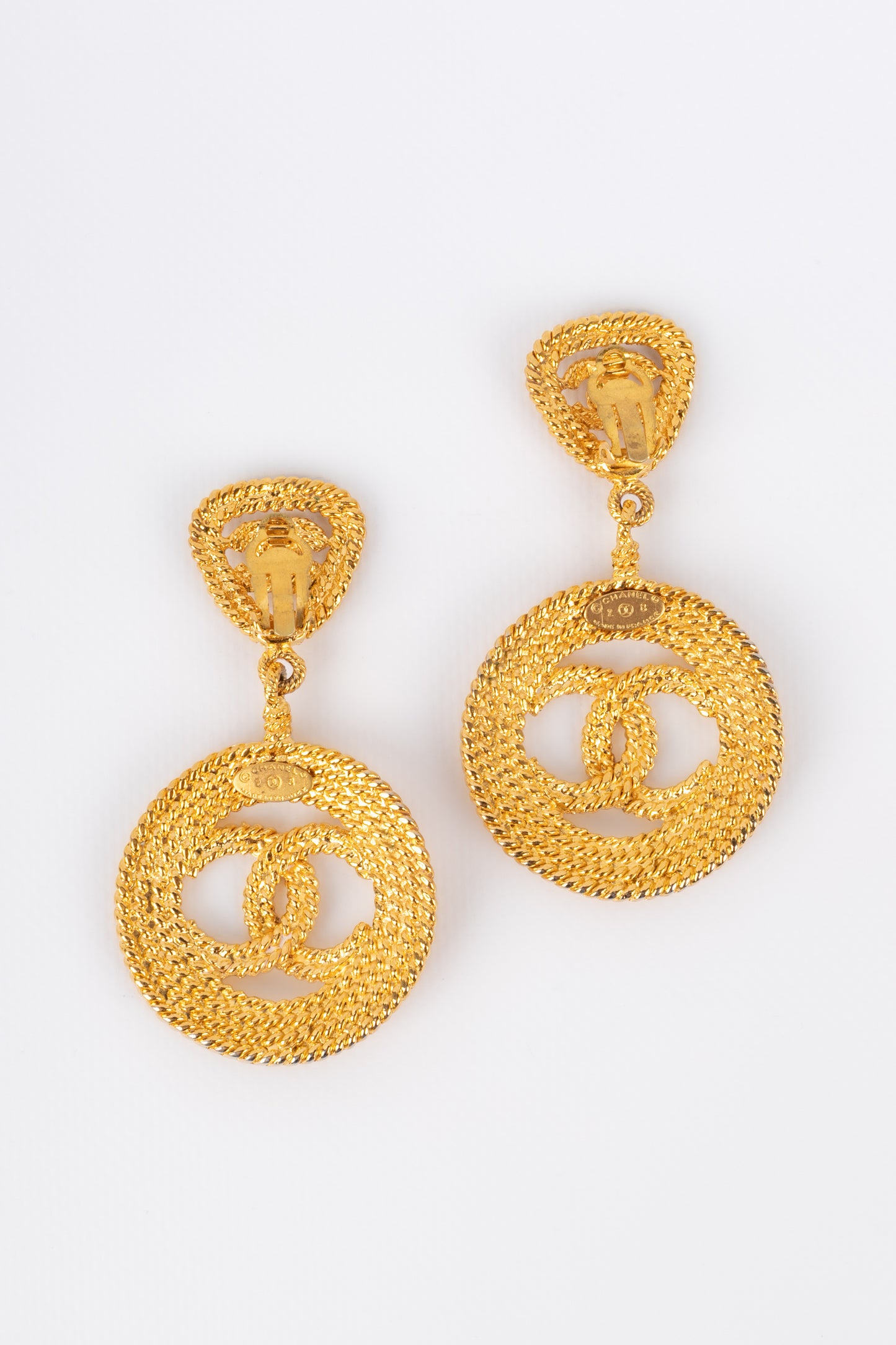 Boucles d'oreilles Chanel 1990's