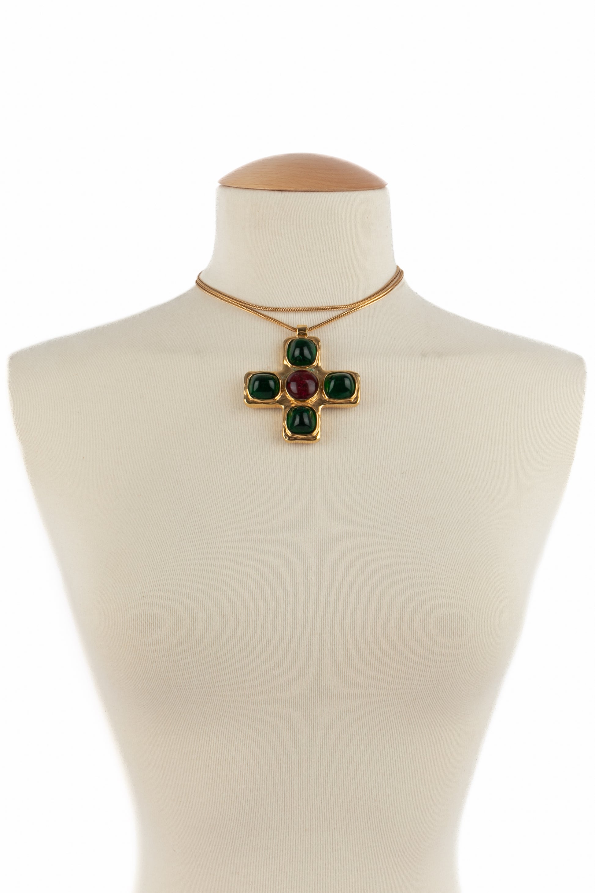 Collier "Croix" Chanel 1984's