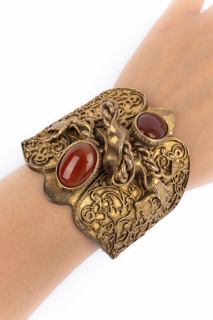 Bracelet manchette Mercedes Robirosa