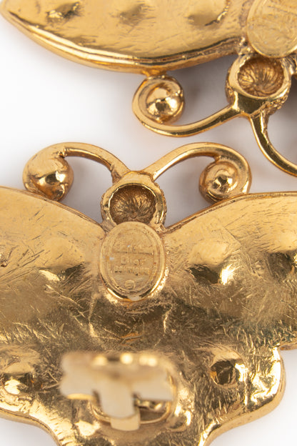 Boucles d'oreilles papillon Dior 