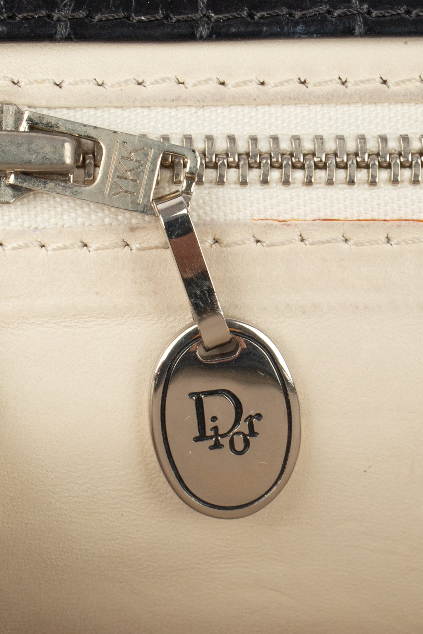 Pochette en crocodile Dior 