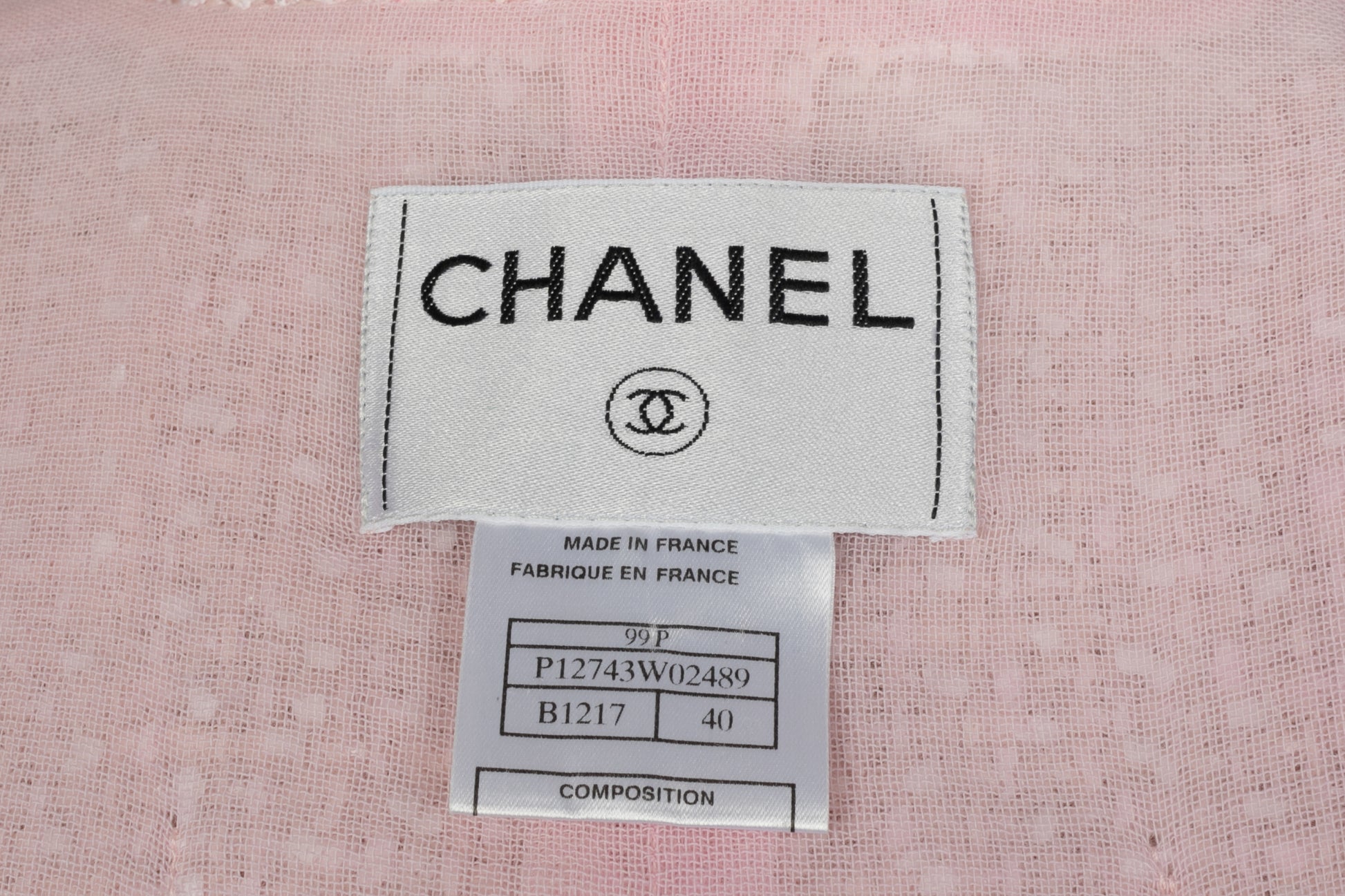 Veste Chanel Eté 1999