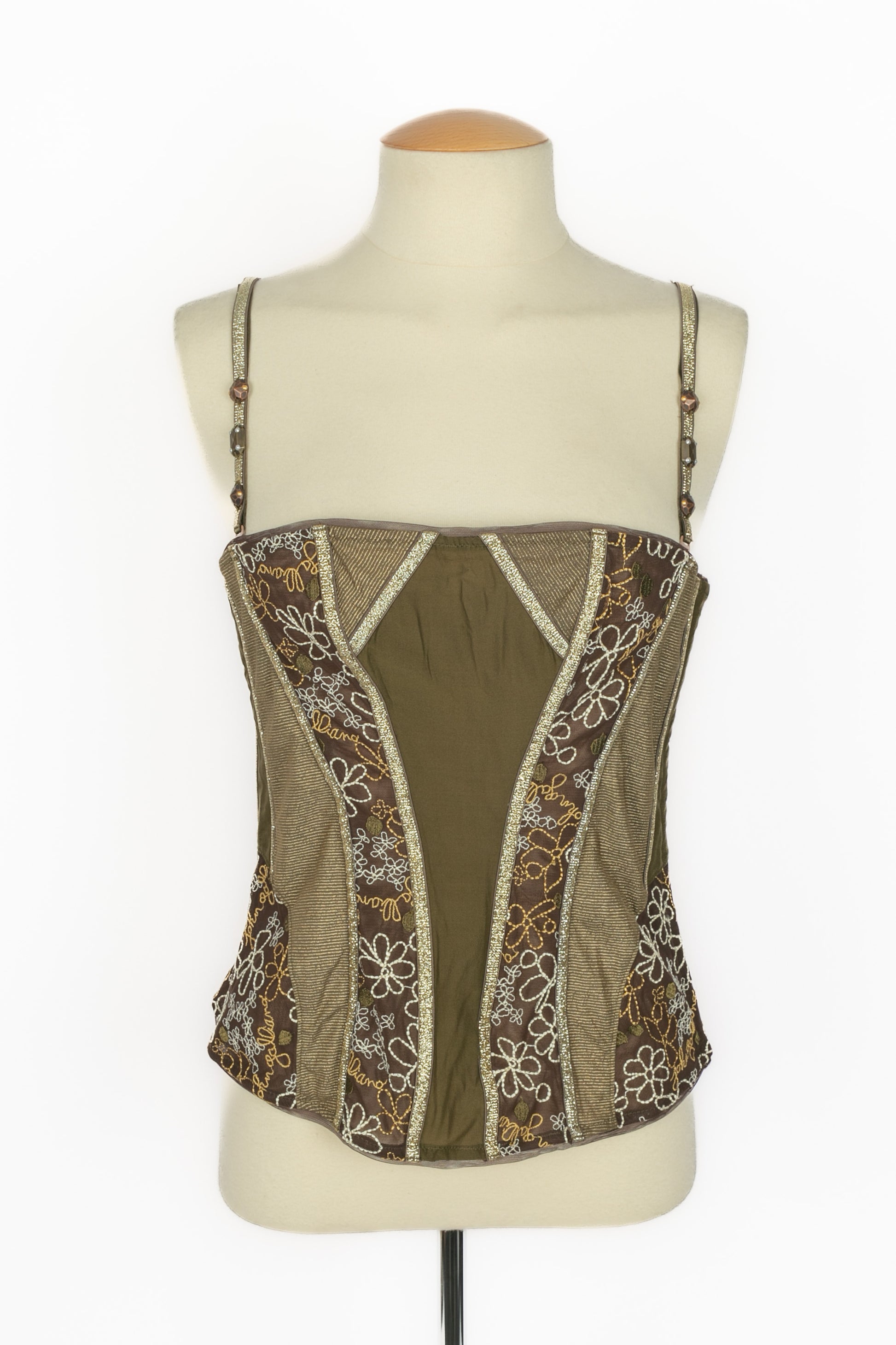 Haut bustier John Galliano