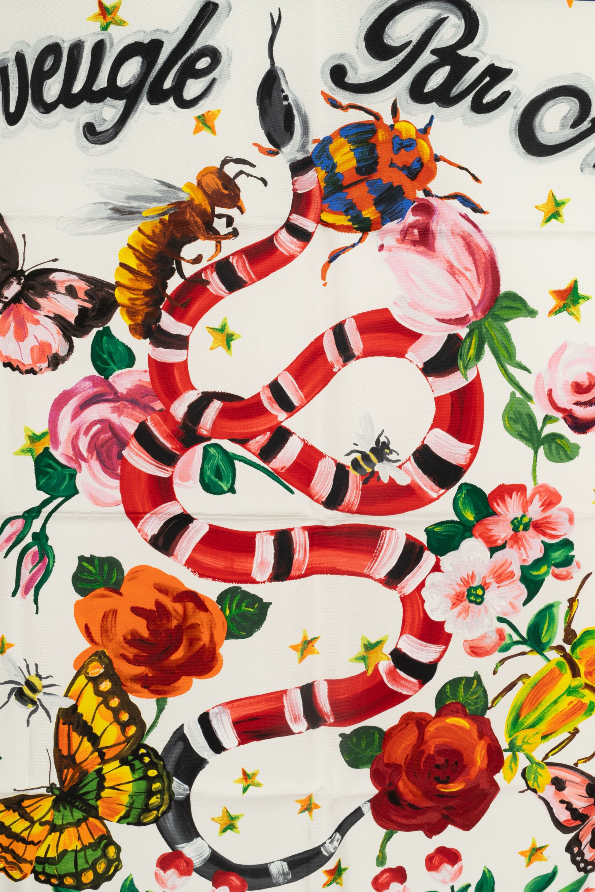 Carré de soie "L’Aveugle Par Amour" Gucci Garden Mini sera