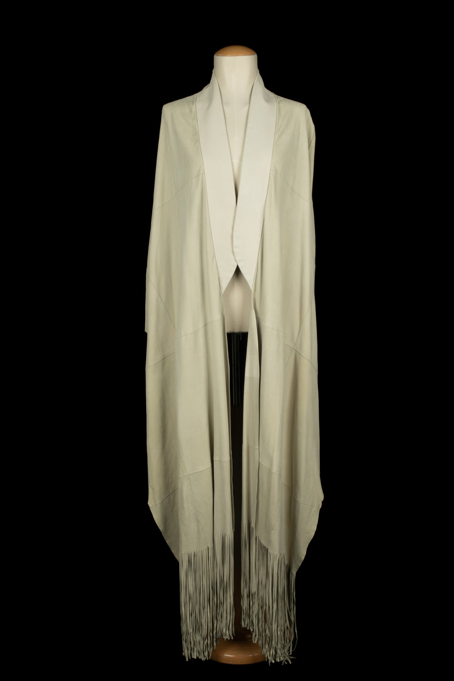 Cape en cuir Jean-Paul Gaultier