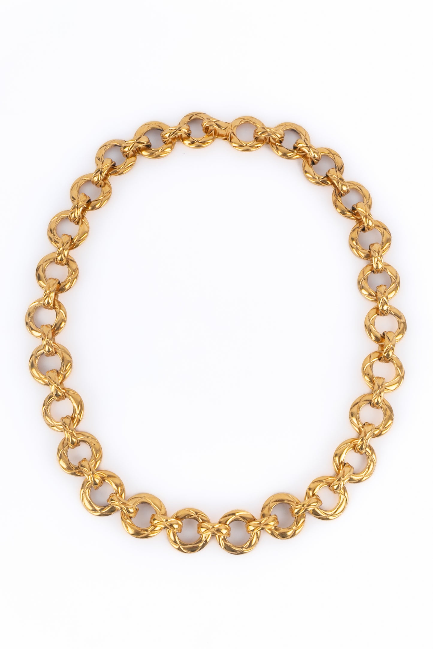 Collier chaine Chanel 1990's