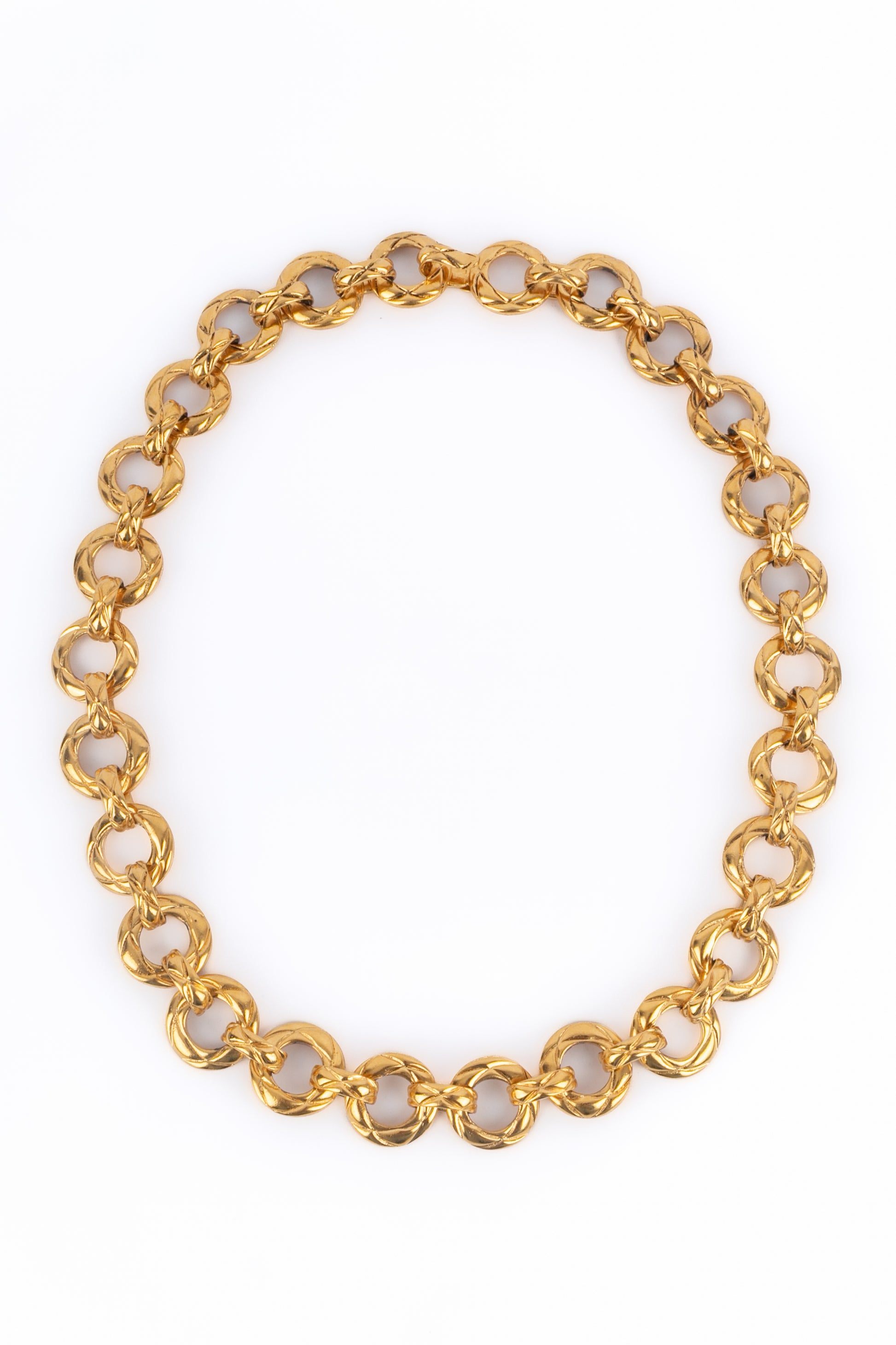 Collier chaine Chanel 1990's