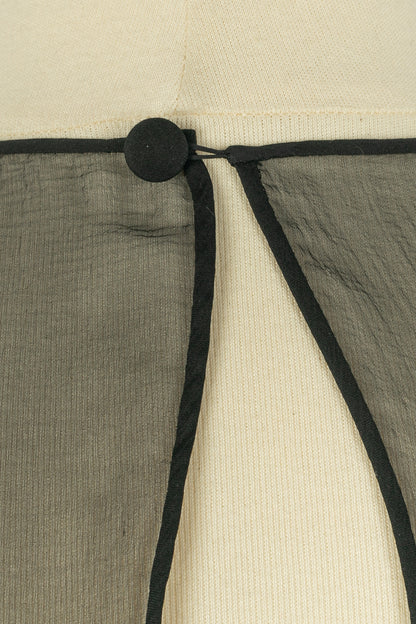 Robe en soie noire Chanel 