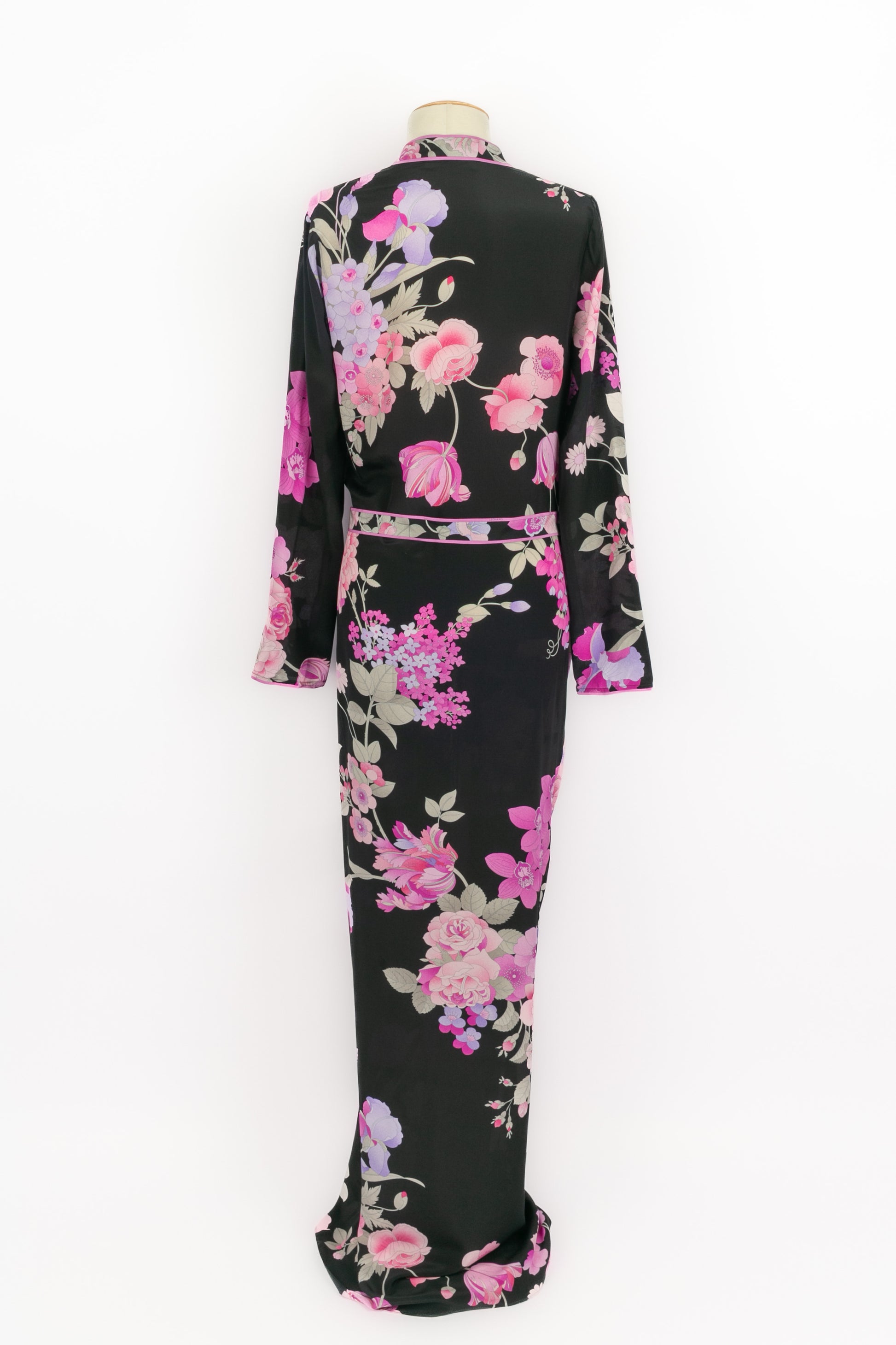 Robe en soie Léonard