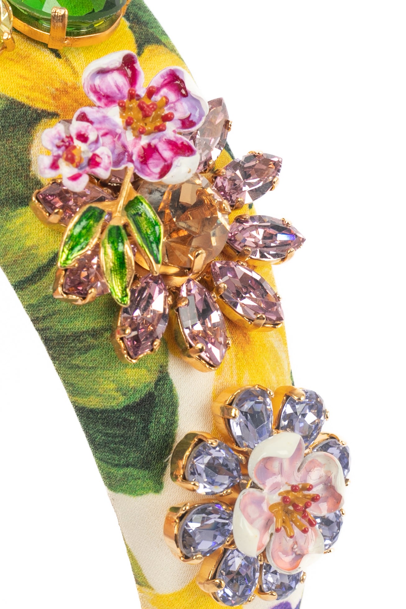 Serre-tête fleuri Dolce&Gabbana