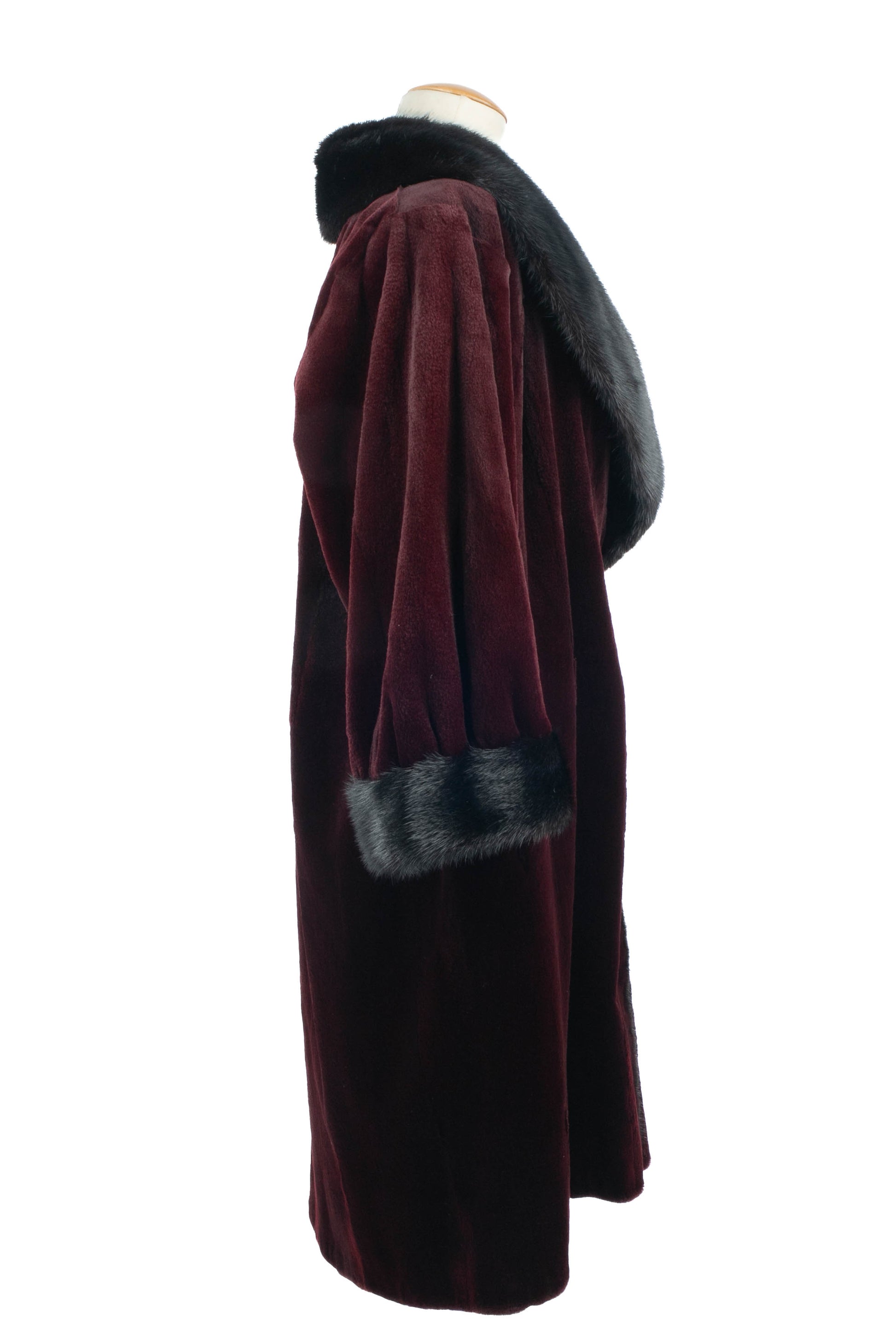 Manteau en fourrure Yves Saint Laurent