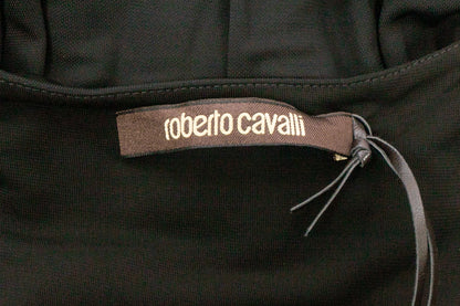 Longue robe noire Cavalli