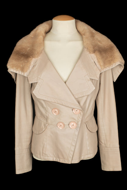 Veste fourrure Christian Dior Hiver 2005