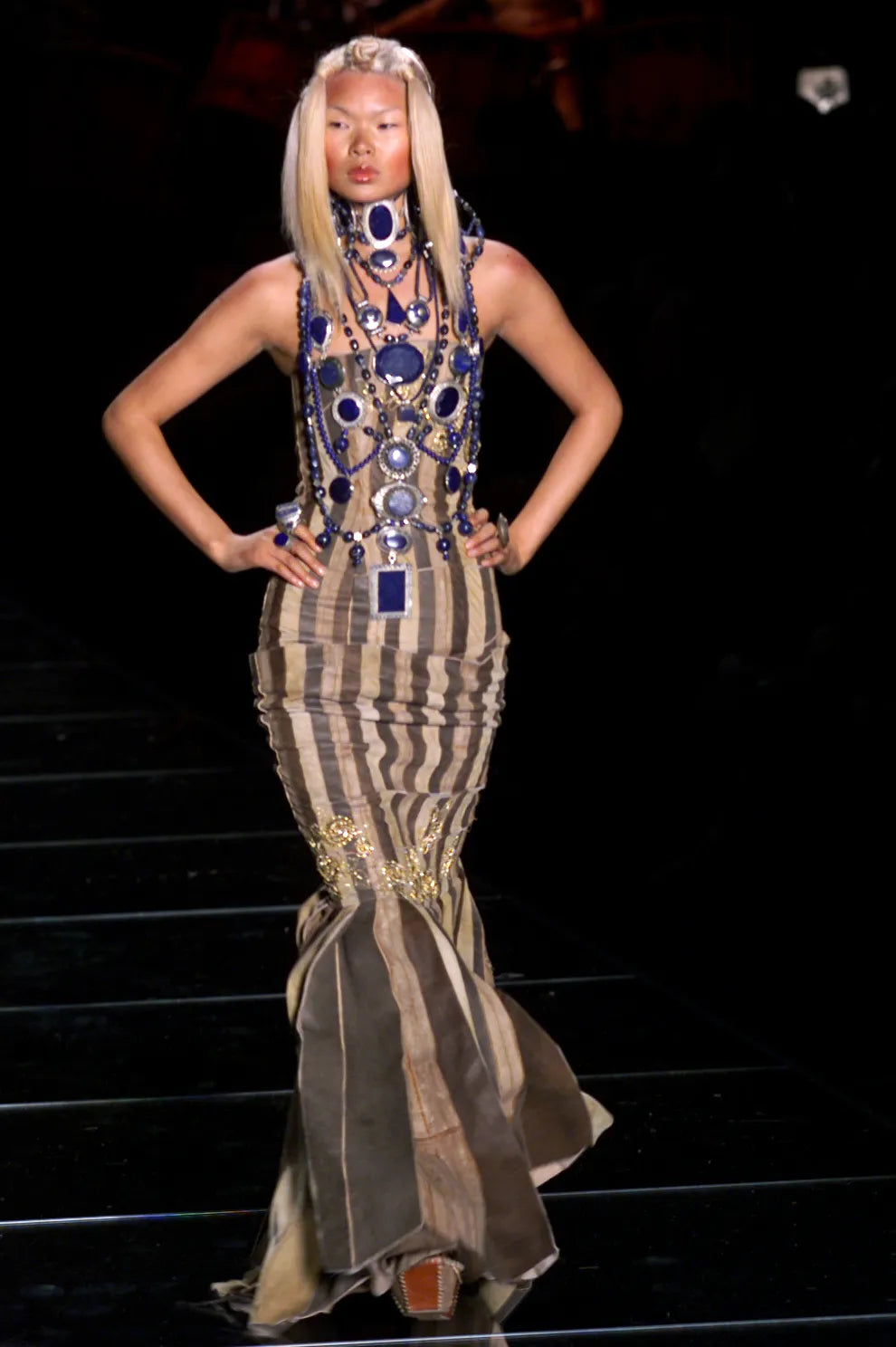 Collier plastron Christian Dior Haute Couture Eté 2002