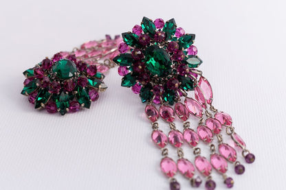 Boucles d'oreilles Balenciaga (Attribuées à)