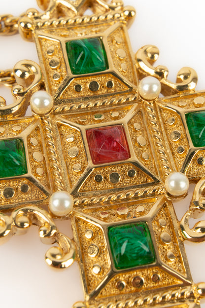 Collier "Croix" Christian Dior