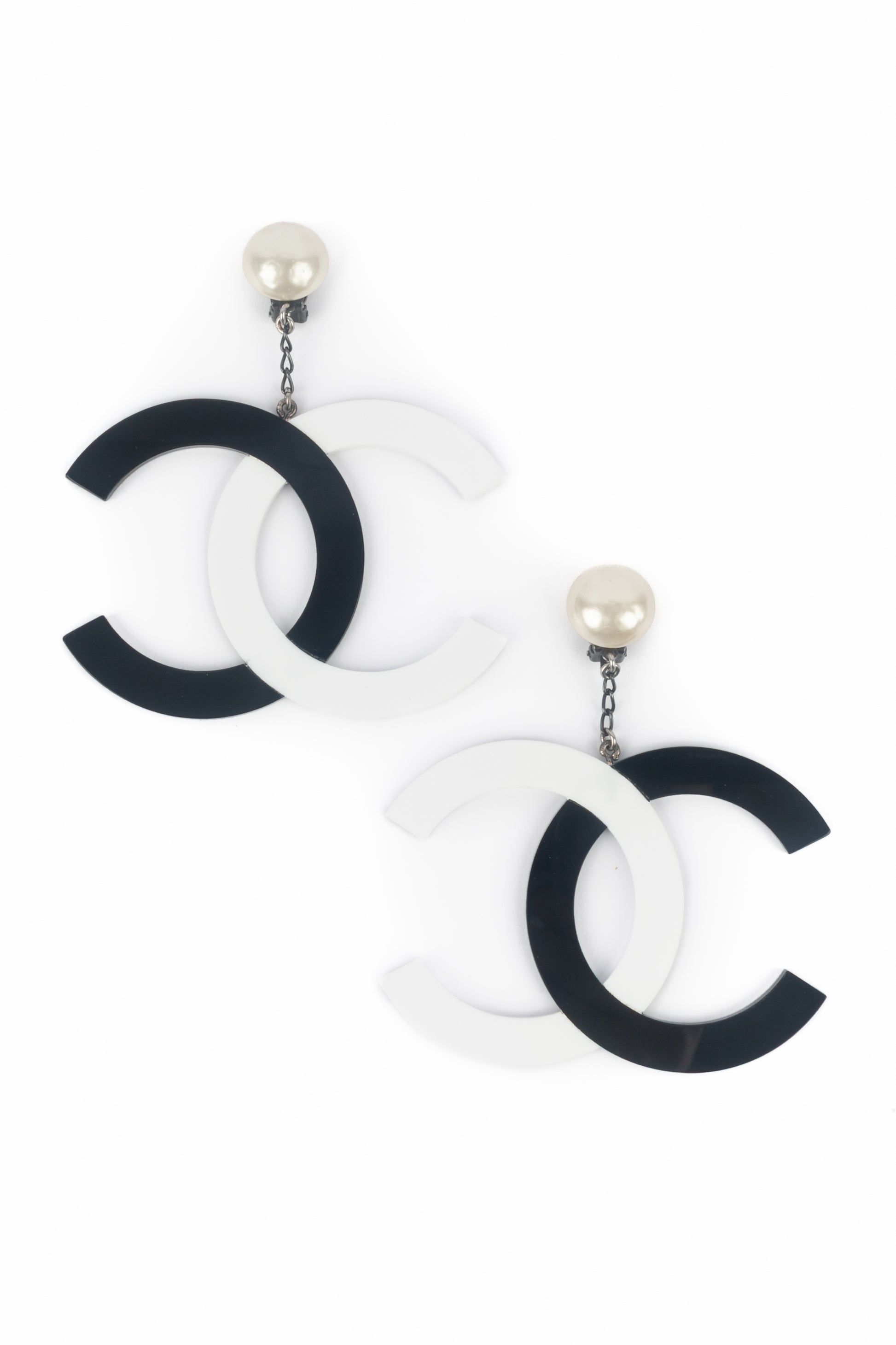 Boucles d'oreilles cc Chanel 1996