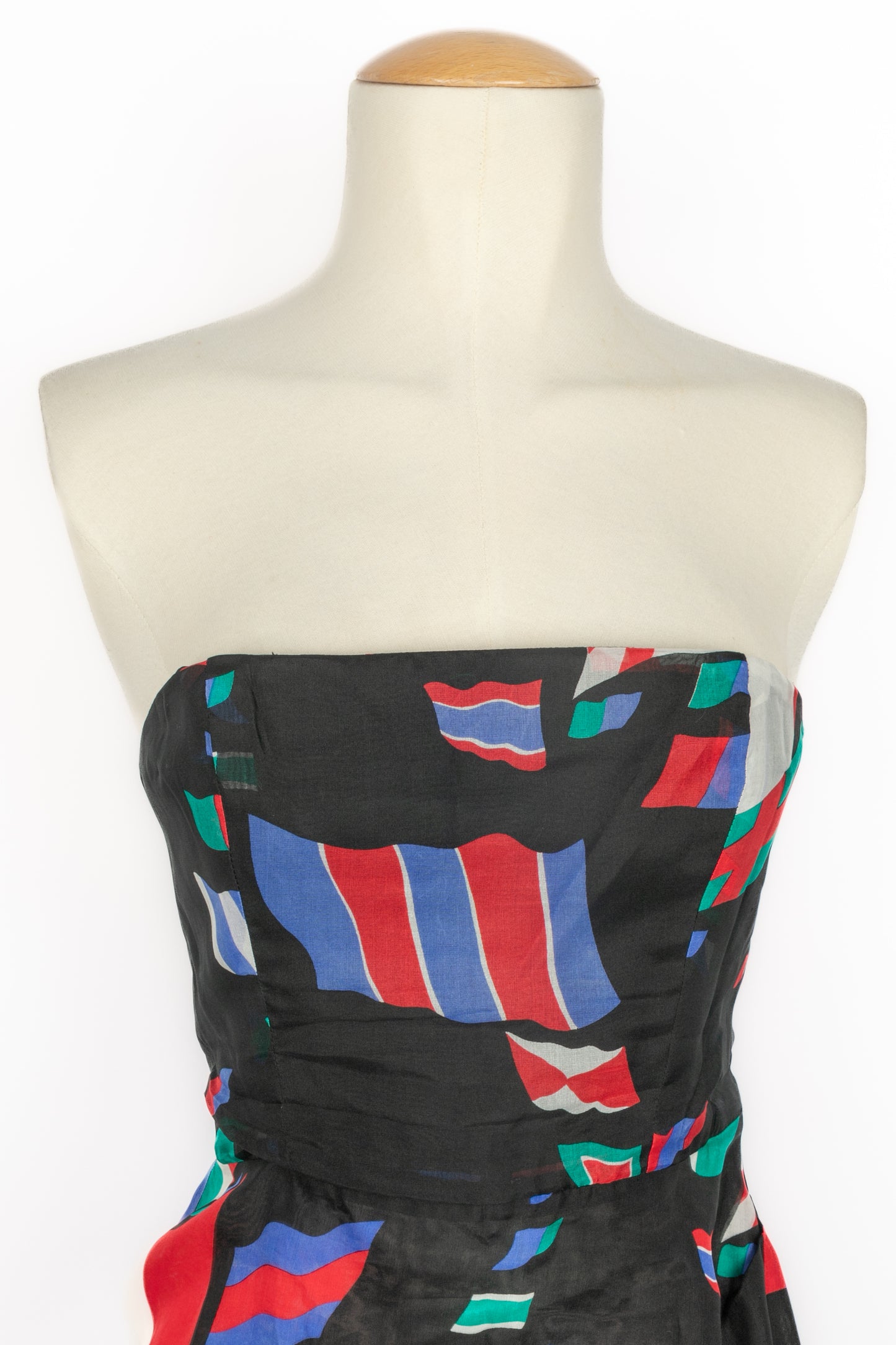 Robe Yves Saint Laurent Printemps 1992