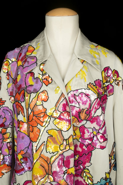 Manteau Dries Van Noten Printemps 2020