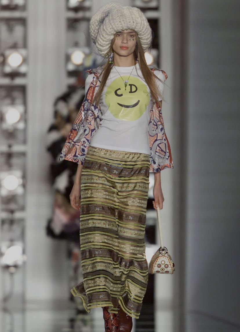 Jupe Christian Dior Hiver 2001