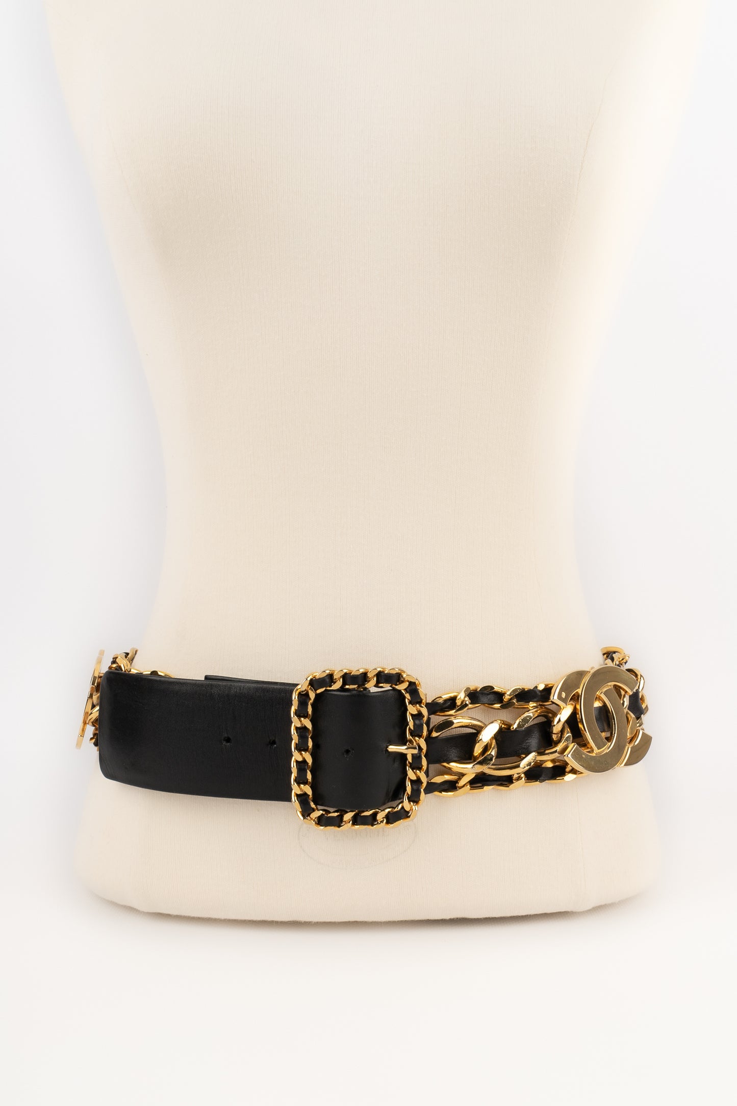 Ceinture en cuir Chanel