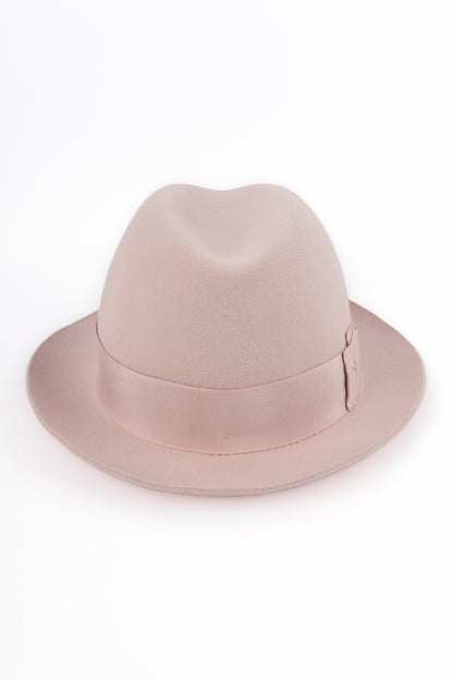 Chapeau borsalino rose Elie Saab