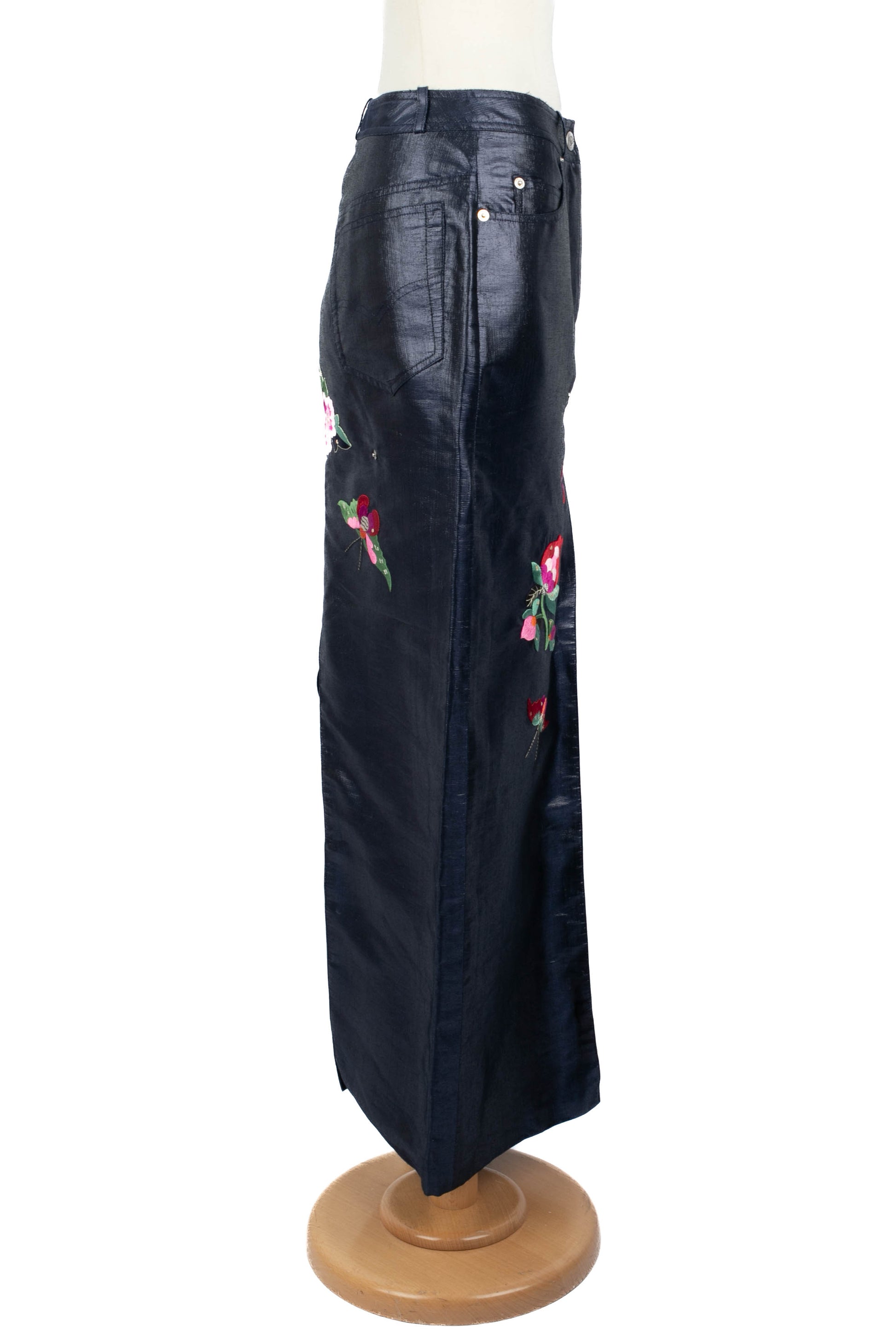 Jupe en lamé John Galliano