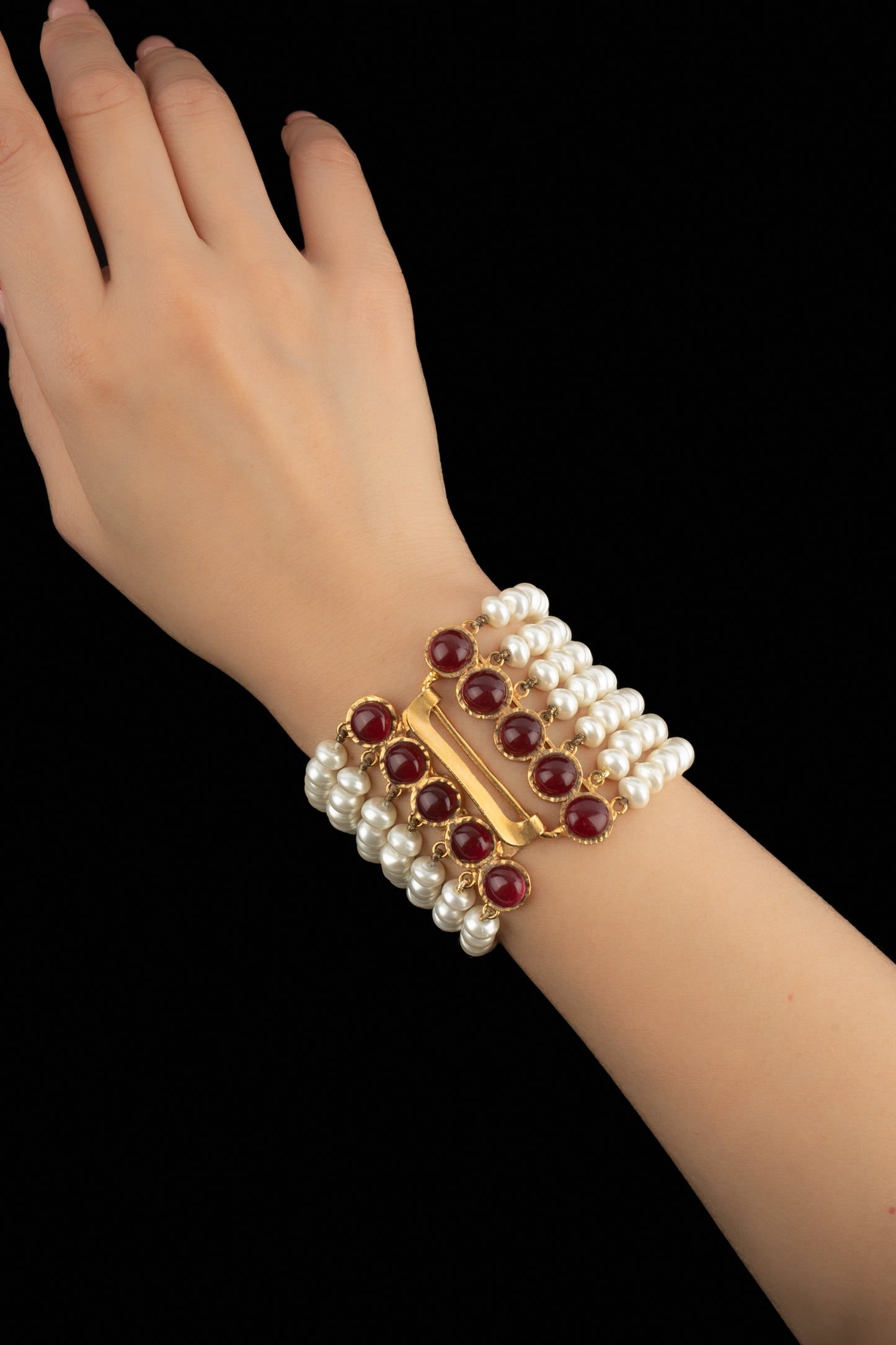 Bracelet de perles Chanel Printemps 1995
