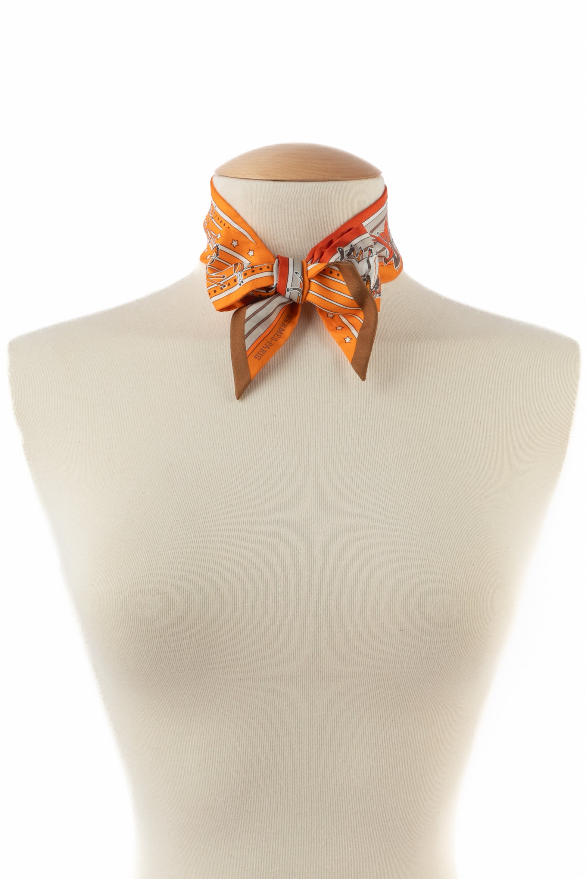 Twilly en soie Hermès