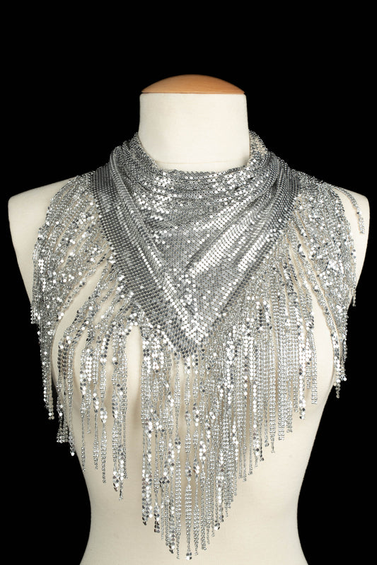 Echarpe cotte de maille Paco Rabanne 2024