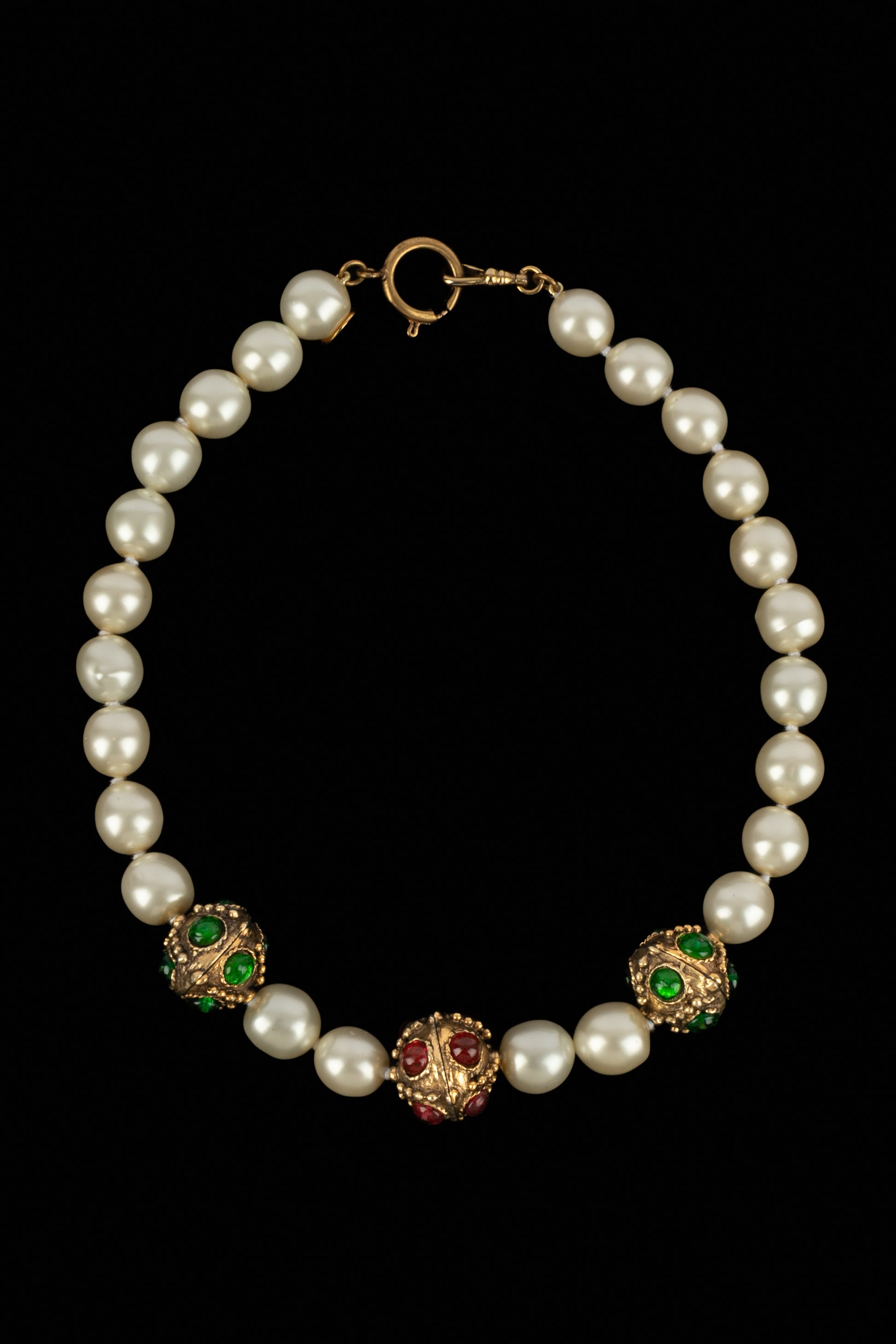 Collier de perles Chanel 1990's