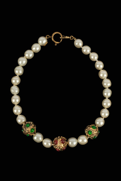 Collier de perles Chanel 1990's