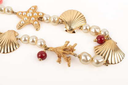 Collier "Coquillages" Christian Dior