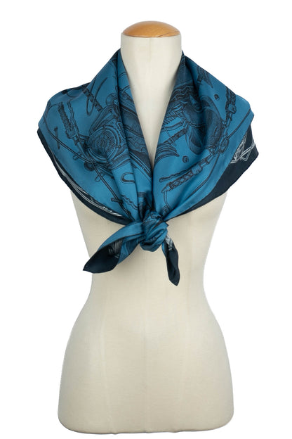 Foulard / Carré "Route 24" Hermès