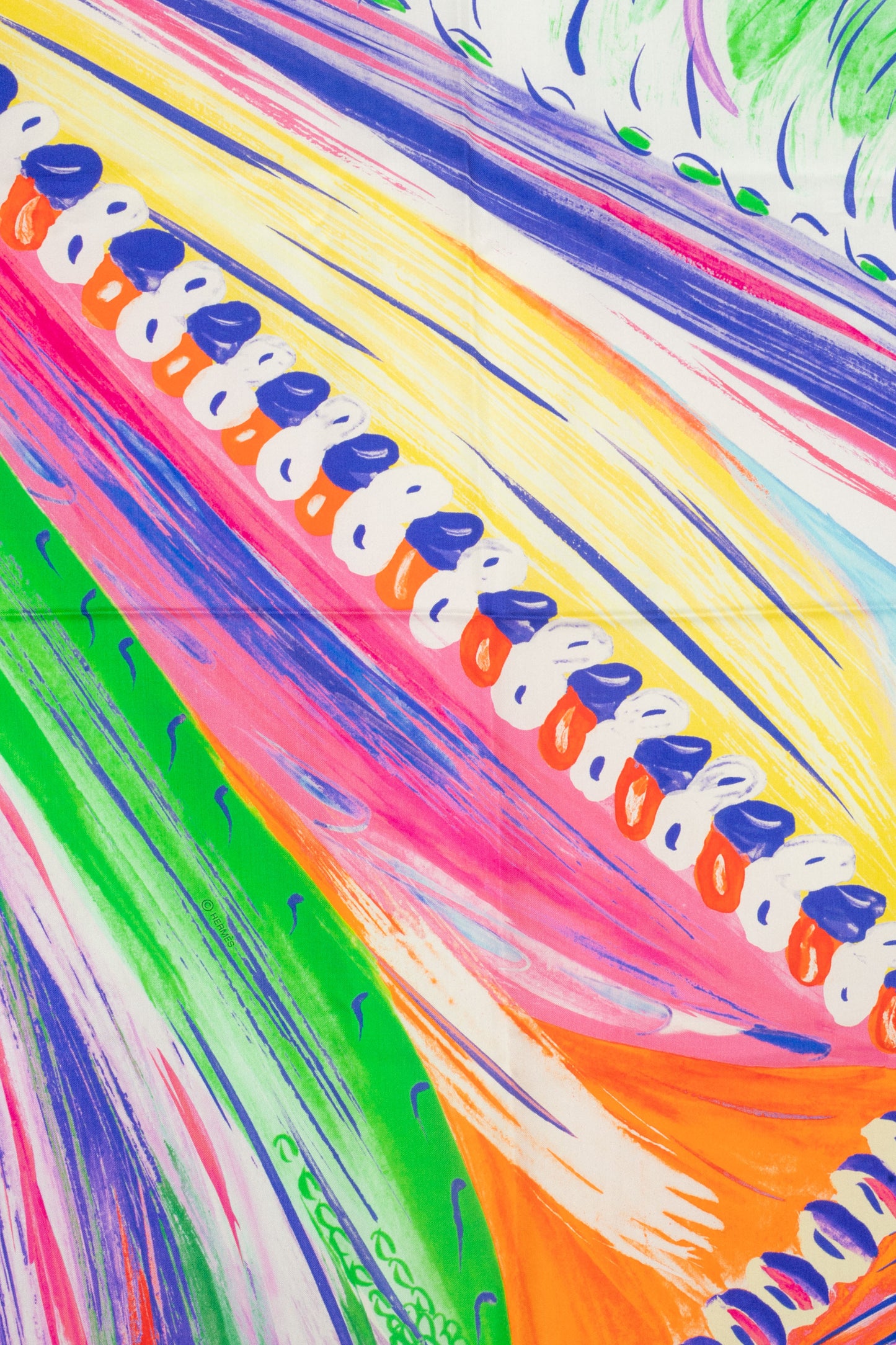 Foulard "Larubizana Le Bouclier de la Beauté" Hermès