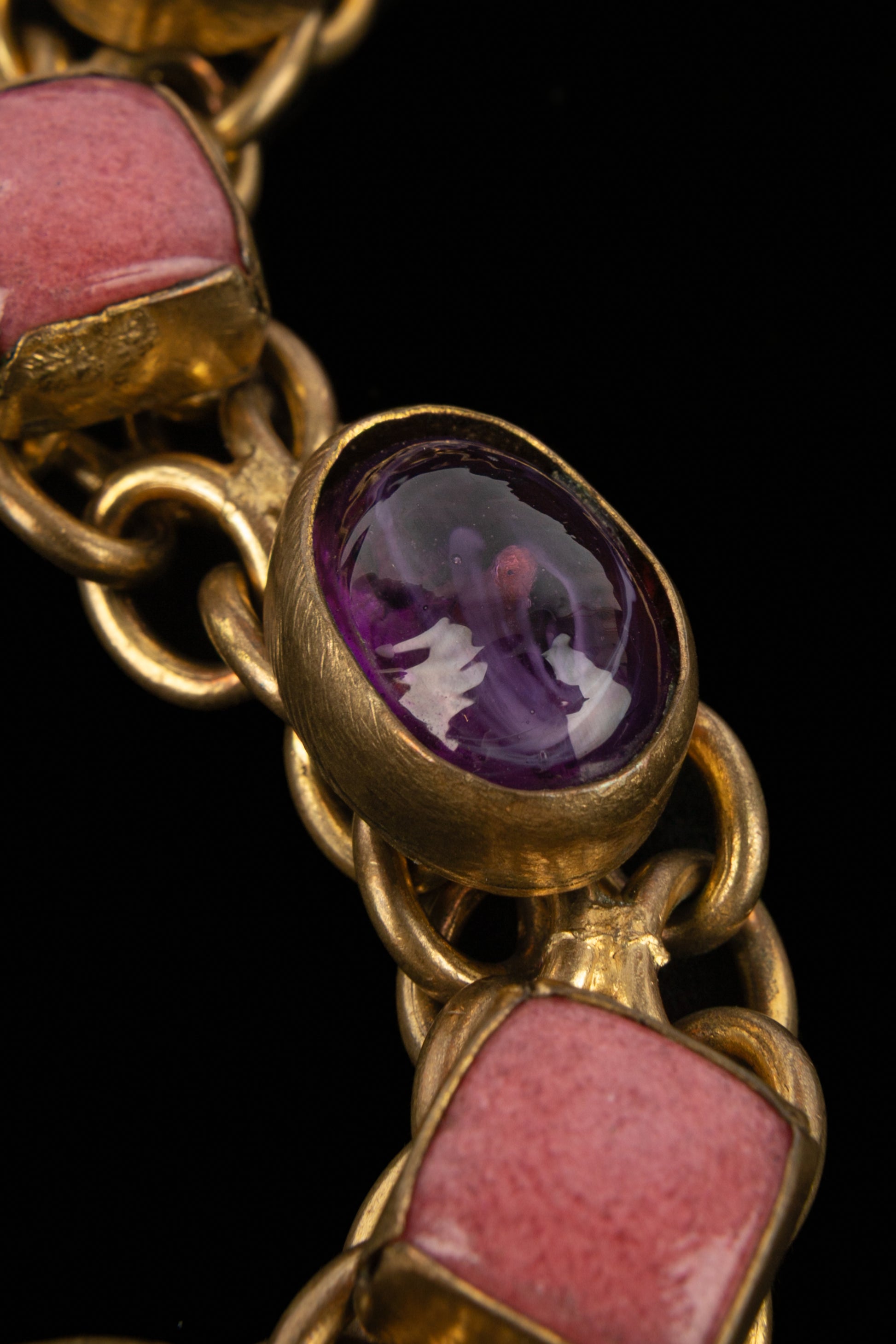 Parure Chanel X atelier Denez circa 1975