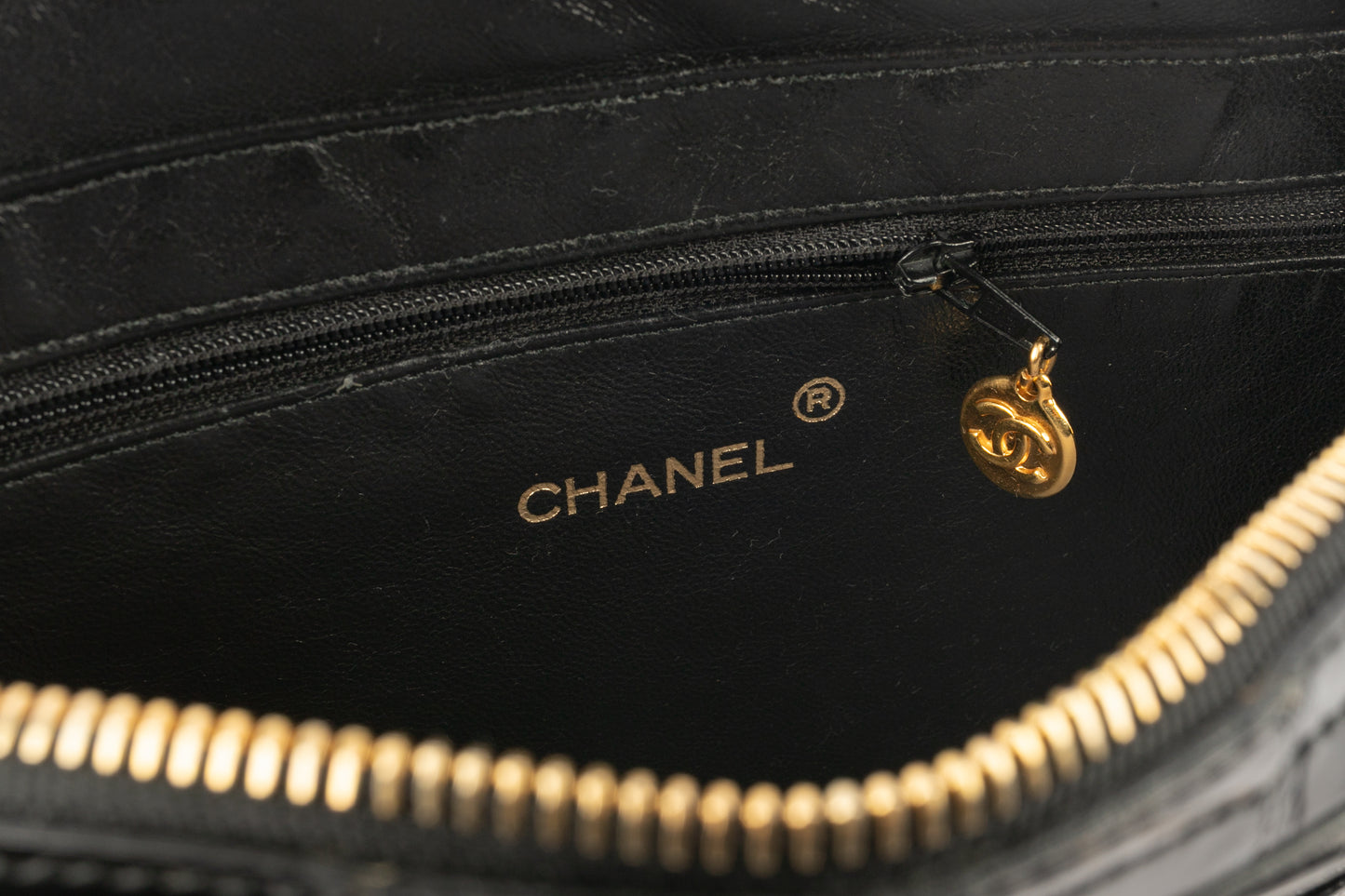 Sac caméra en crocodile Chanel