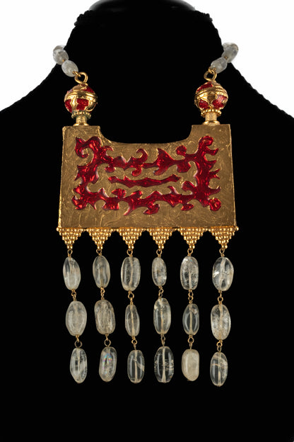 Collier Yves Saint Laurent Haute Couture Maison Goossens