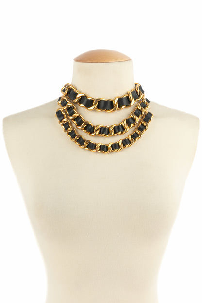 Collier Chanel Hiver 1991